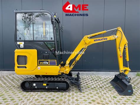 komatsu 17t mini excavator|Komatsu Mini Excavator PC17R.